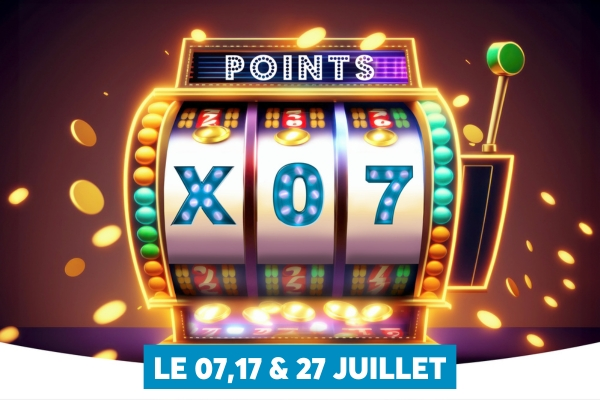 Roulette contenant X07 - Le 07, Le 17 & 27 juillet